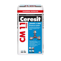 Клеюча суміш для плитки Церезіт (Ceresit) СМ11 Plus Ceramic Gres, 25кг