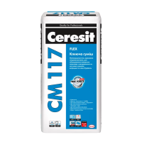 Клеящая смесь для плитки эластичная Церезит (Ceresit) СМ117 Flex, 25кг