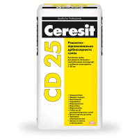 Смесь ремонтно-восстановительная мелкозернистая Церезит (Ceresit) СD25, 25кг