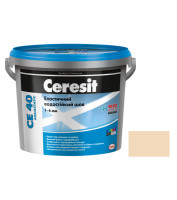 Шов цветной эластичный водостойкий Церезит (Ceresit) СЕ40, №41, натура, 2кг
