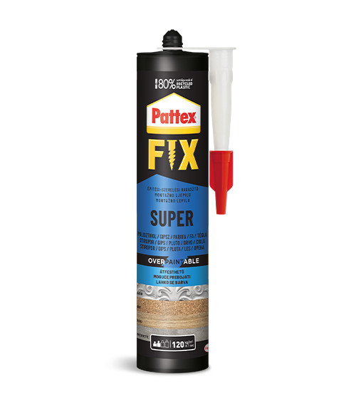 Клей монтажный акриловый Патекс (Pattex) Fix Super, белый, 400г