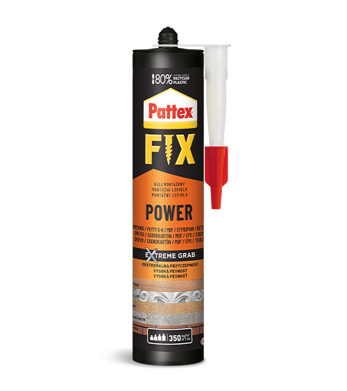 Клей монтажний акриловий Патекс (Pattex) Fix Power, білий, 400г