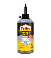 Клей для дерева Супер ПВА Паттекс (Pattex) D3 столяр, 750гр