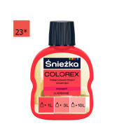 Краситель Снежка (Sniezka) Colorex №23 (красный) 100 мл