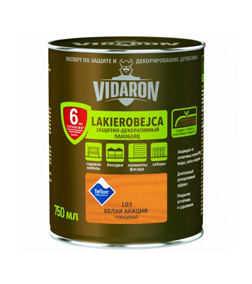 Лакобейц Відарон (Vidaron), акація біла L03, 0.75 л
