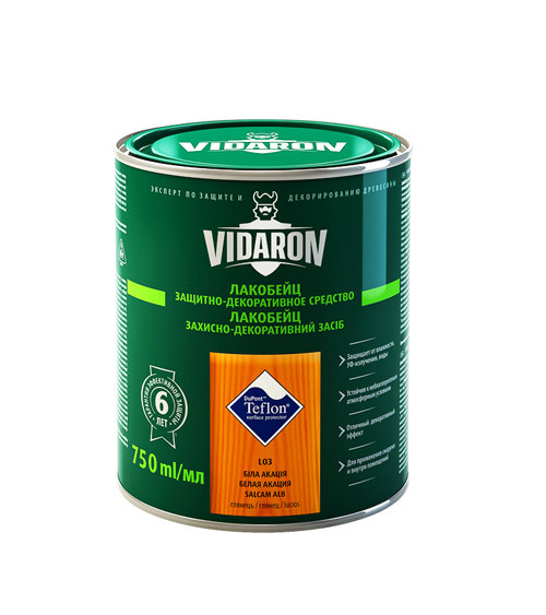 Лакобейц Видарон (Vidaron) американское красное дерево, L06, 2.5 л