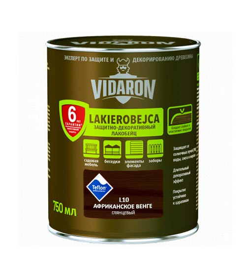 Лакобейц Відарон (Vidaron), африканське венге L10, 0.75 л