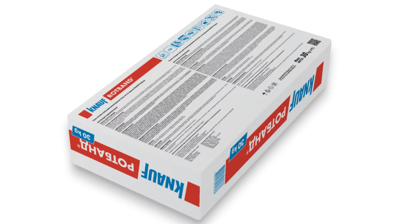 Штукатурка гипсовая Кнауф (Knauf) Rotband, 30кг