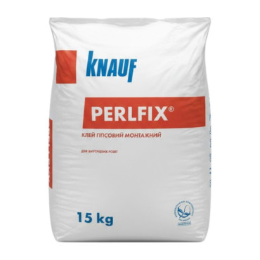 Клей для гипсокартона Кнауф (Knauf) Перлфикс (Perlfix), 15кг