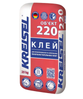 Клей для приклеивания и армирования ППС плит Крайзель (Kreisel) 220 Зима, 25кг