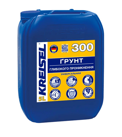 Грунтовка интерьерная Крайзель (Kreisel) 300, 10л
