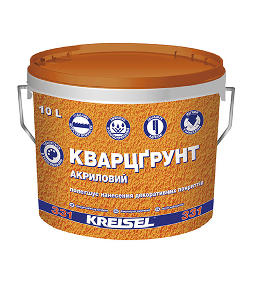Контактна грунтівка кварцова Крайзель (Kreisel) Putzgrund-S331, 10л