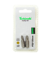 Біта Yoshimoto, PZ2x25мм, S2, 2шт