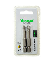 Бита Yoshimoto, PZ2x50мм, S2, 2шт