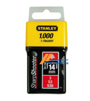 Скобы для степлера STANLEY тип А 53, 14 мм