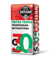 Штукатурка минеральная Артисан (Artisan) С30, серый, 20кг
