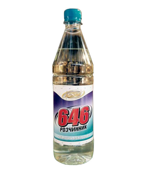 Розчинник 646 Блиск, 0.4 л (340 гр)