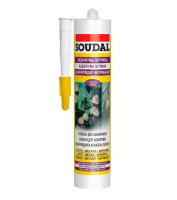 Силиконовый герметик Соудал (Soudal) для аквариумов Silirub AQ, черный, 310 мл