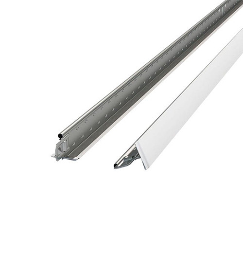 Профиль Крафт (Kraft) Fortis T24, RAL 9003, 24*25мм, 0.6м