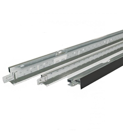 Профиль Крафт (Kraft) Fortis T24, RAL 9003, 24*25мм, 3.6м