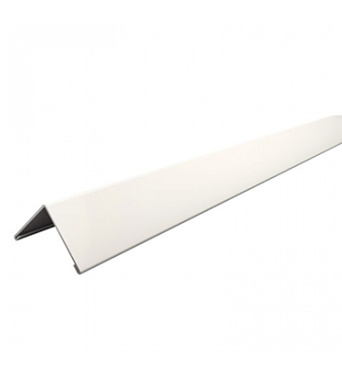 Профіль пристінний Крафт (Kraft) Fortis L 24*19*3000мм, білий RAL9003