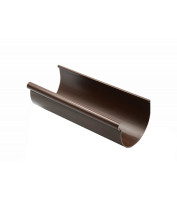 Желоб Ренвей (RainWay) 130, коричневый, 3 м
