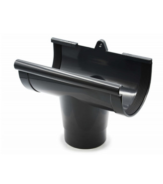 Воронка Ренвей (RainWay) 130, графитовый, d100мм
