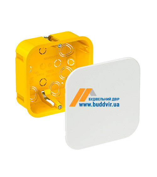 Коробка розподільча г/картон з кришкою Schneider, 100х100х50