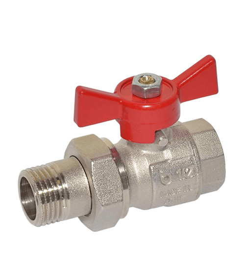 Кран прямий Бономі (Bonomi) TAMIGI, PN40, 3/4", (американка)