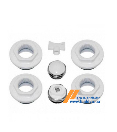 Комплект SandiPlus для подключения секционных радиаторов Крістал (Cristal), 1/2 "-1"