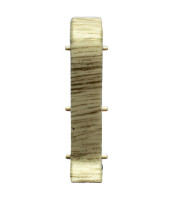 Соединение к плинтусу пластиковое Grun Holz, Себринг 92505, шт