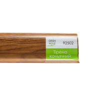 Плинтус пластиковый Grun Holz, Тирено Коньячный 92502, шт