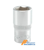 Головка Berg шестигранная Cr-V, 1/2 ", 10 мм