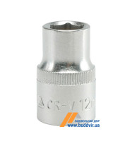 Головка Berg шестигранная Cr-V, 1/2 ", 12 мм