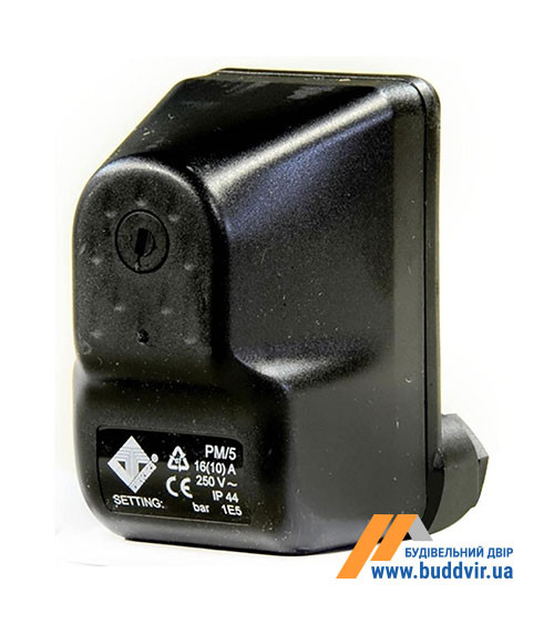 Реле тиску V Italtecnica механічне, 1/4" В PM/5G 1÷5 бар, 16A, 250В