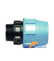 Переходник Unidelta PN16, 20х1/2" З