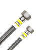 Шланг  для газу Еко-Флекс (Eco-Flex) 1/2'' - 3/4", ВВ, 100см
