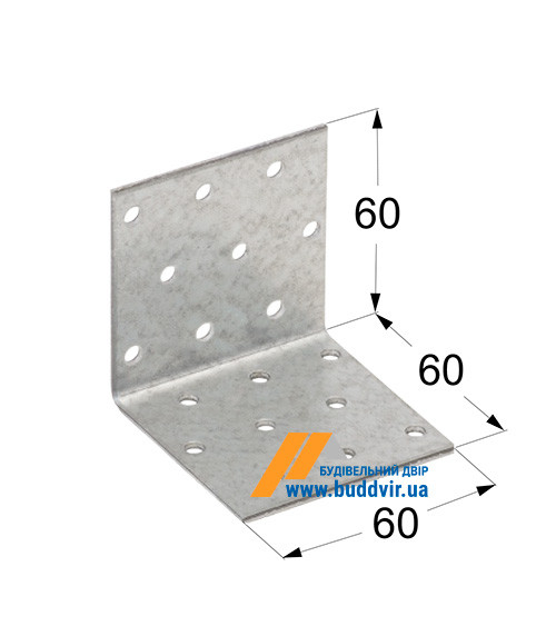 Куток рівносторонній Strong 60*60*60 мм (1,80 мм)