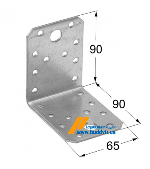 Куток універсальний Strong 90*90*65 мм (1,80 мм)