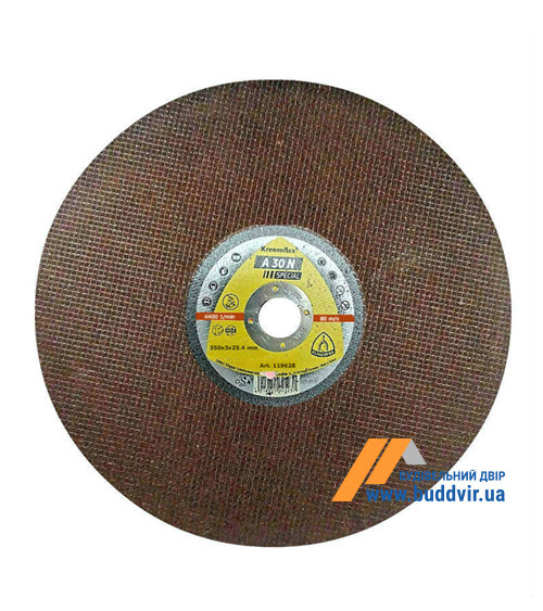 Отрезной круг по металлу Klingspor,  А 30 N, 350 х3 х25.4 мм