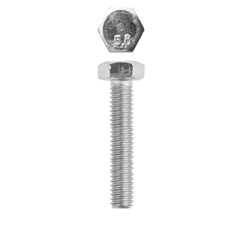 Болт с шестигранной головкой Strong DIN933, М8х90 мм, (50 шт)