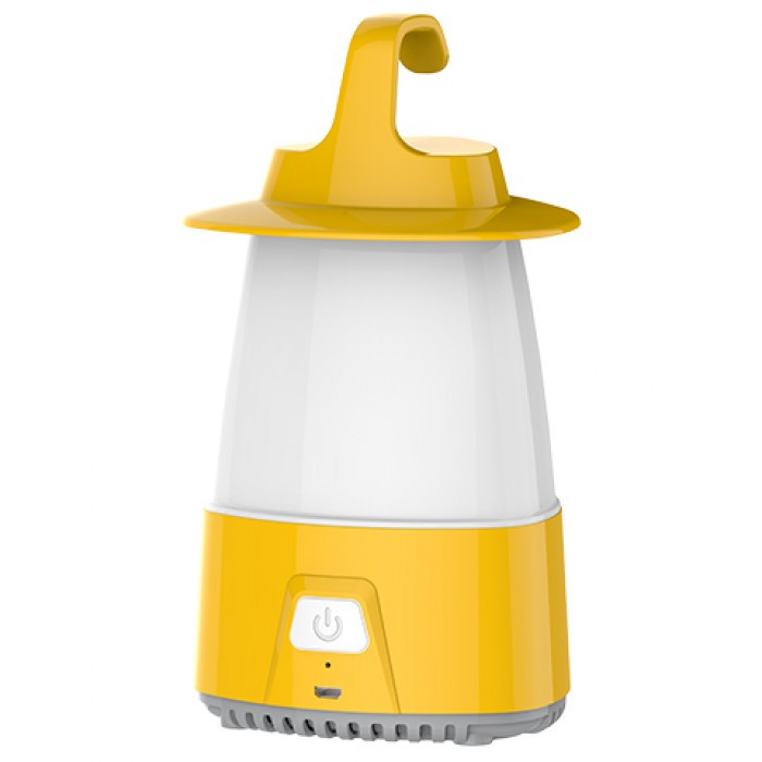 Фонарик Led настольный Хороз (Horoz), с аккумулятором, желтый, IP20, 25Вт, 220В, 40-550Лм