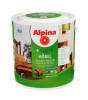 Лак Aqua Moebel, Альпіна(Alpina), шовковистий мат, 2,5 л