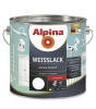 Емаль алкідна WEISSLACK, Альпіна(Alpina), білий глянець, 2,5 л
