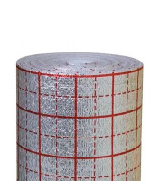 Полотно ППE для теплої підлоги Теплоізол (Teploizol), розмітка, 3 мм, 1*50м, 50м2