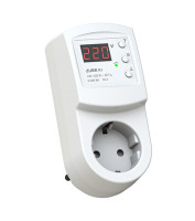 Реле напряжения однофазное розеточное с термозащитой Zubr R116y, 16A