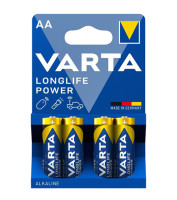 Батарейка лужна Варта (Varta) Longlife Power,  AA, 4шт