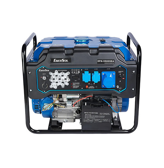 Генератор бензиновый Энерсол (Enersol) EPG-5500SEA, 5-5.5кВт, 26л