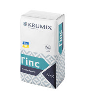 Гіпс будівельний Крумікс (Krumix) Г5, 5кг