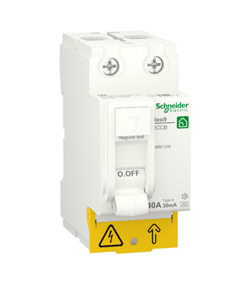 Устройство защитного отключения Шнайдер Электрик (Schneider Electric) RESI9, 2P, 40А, 30мА, тип АС